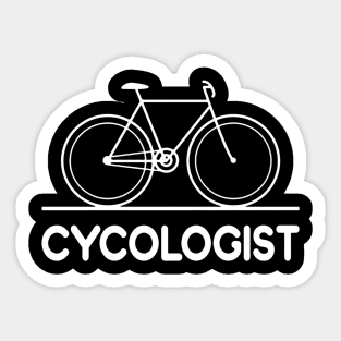 Cycologist Sticker